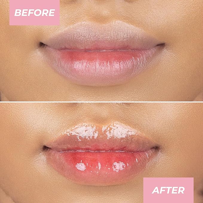 MCoBeauty Lip Oil Hydrating Treatment, Sheer Red, Moisturizing Hydrating