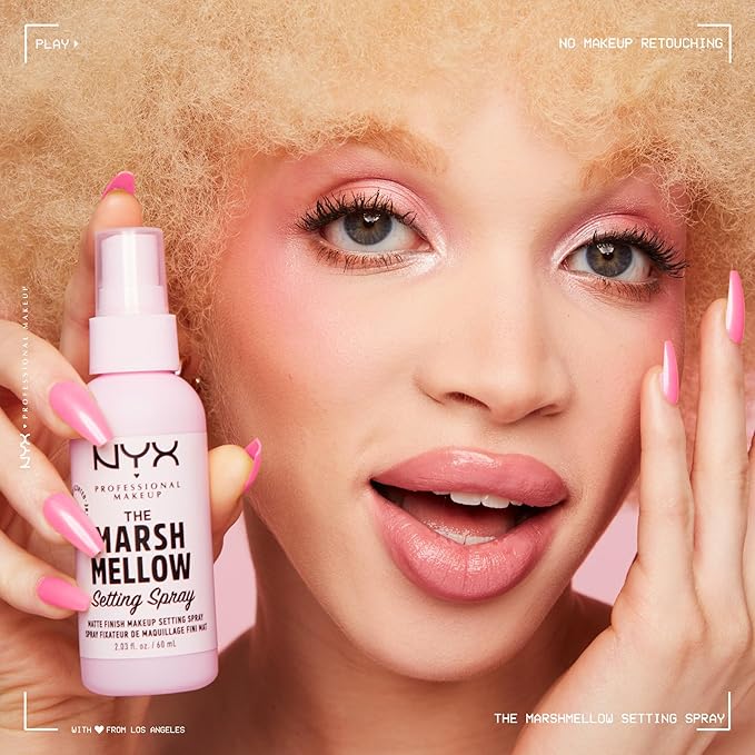NYX PROFESSIONAL MAKEUP Marshmellow Setting Spray, Matte Setting