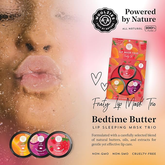 Overnight Lip Sleeping Masks Trio - Lips