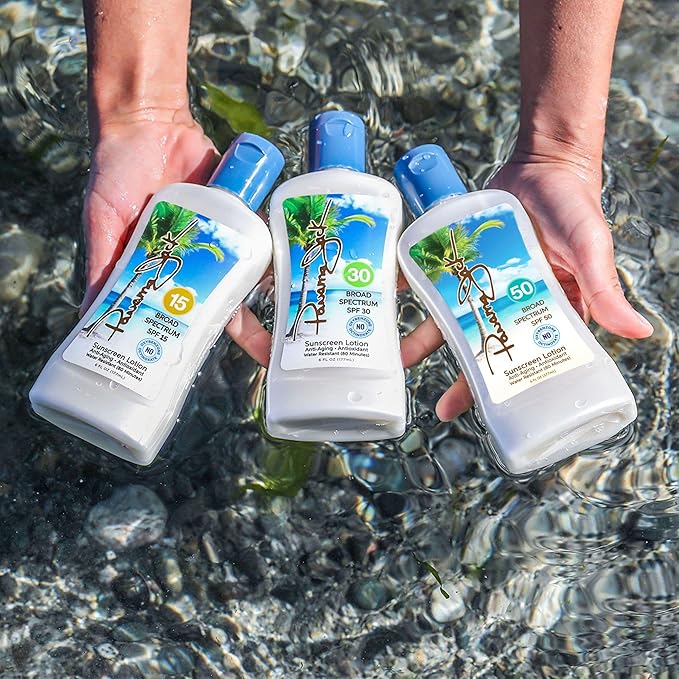 Panama Jack Sunscreen Suntan Lotion - SPF 15, Broad Spectrum UVA/UVB Protection, PABA, Paraben, Gluten & Cruelty Free, 6 FL OZ (Pack of 12)